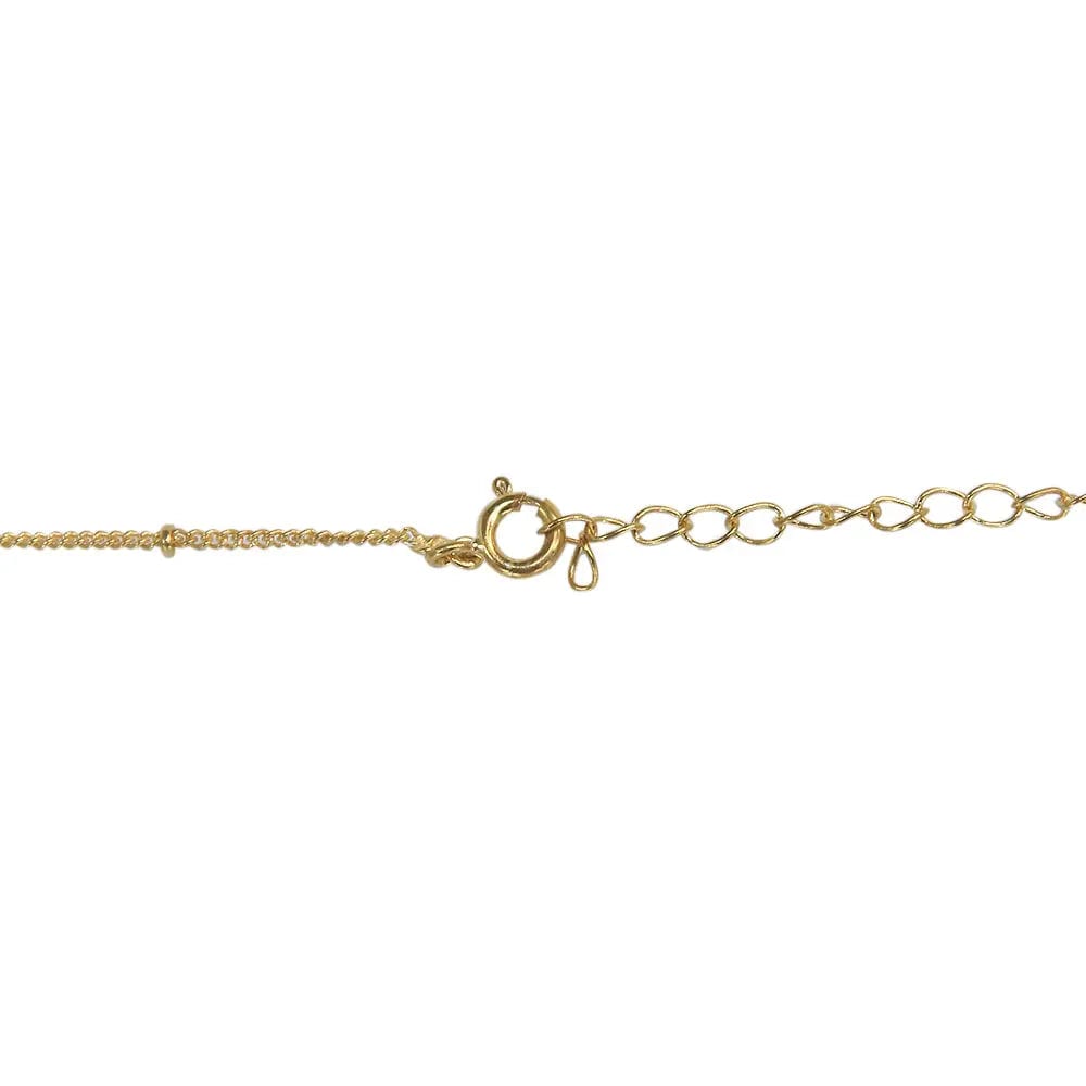 Silver Green Necklace