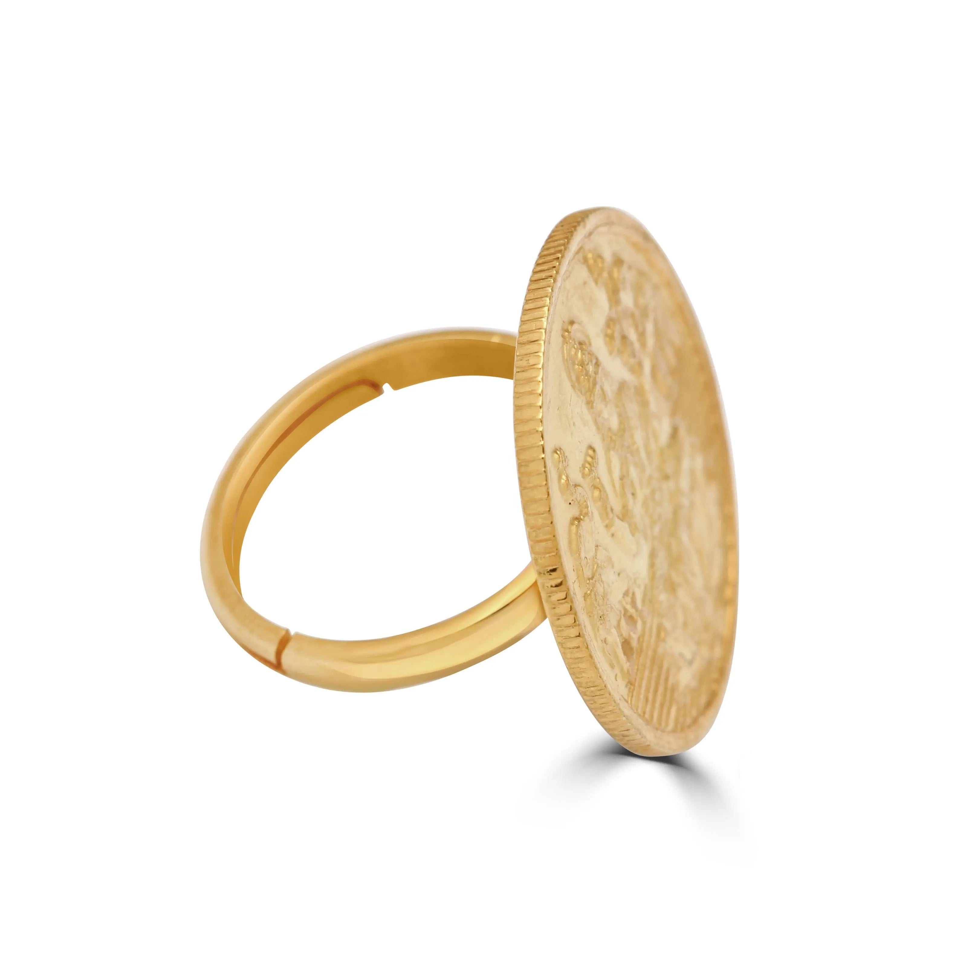 Lakshmi Silver Ring