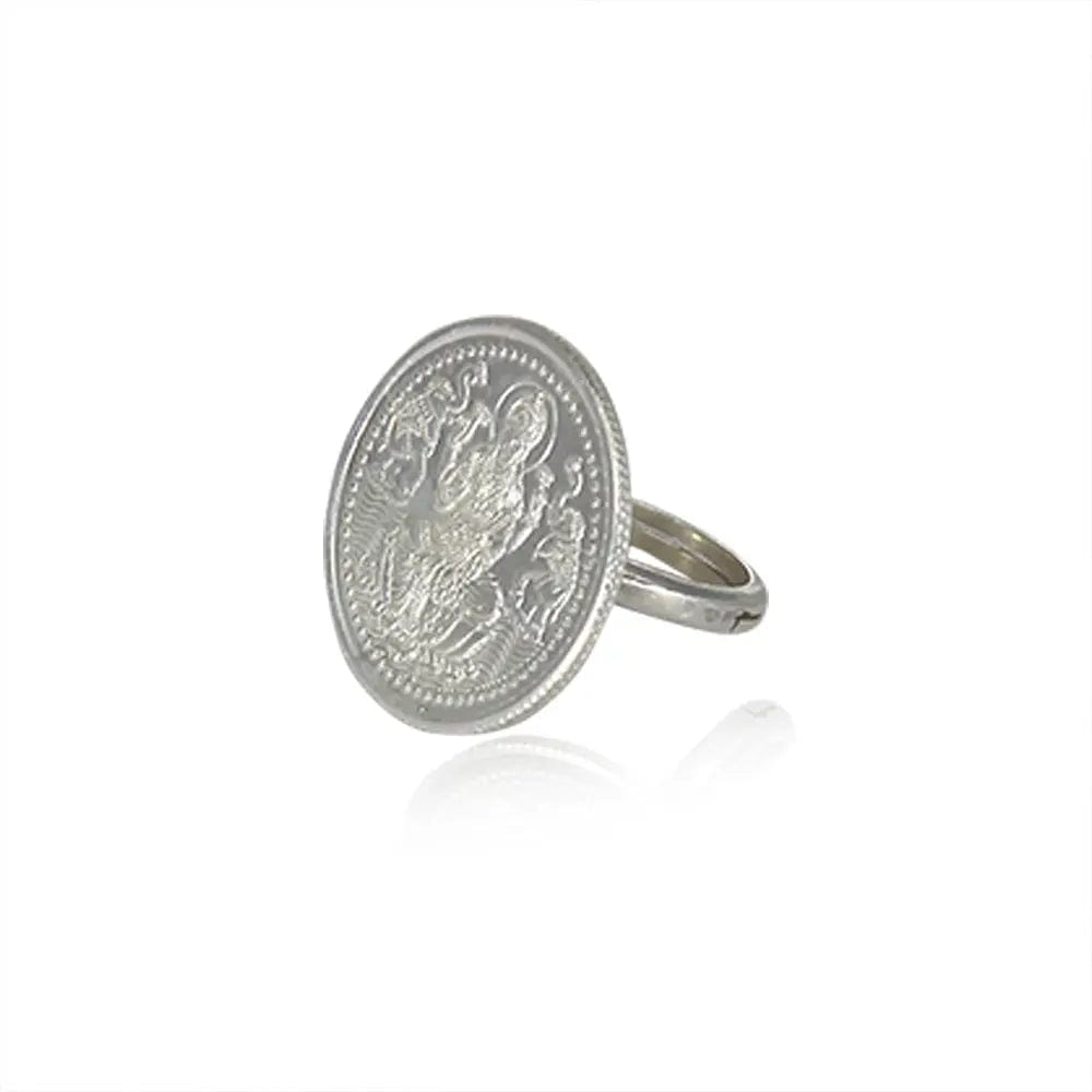 Lakshmi Silver Ring
