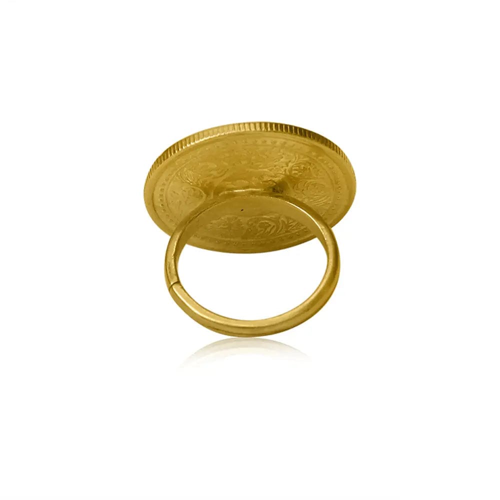 Lakshmi Silver Ring