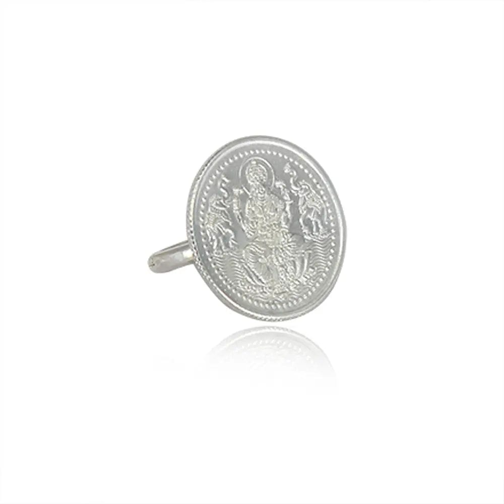 Lakshmi Silver Ring
