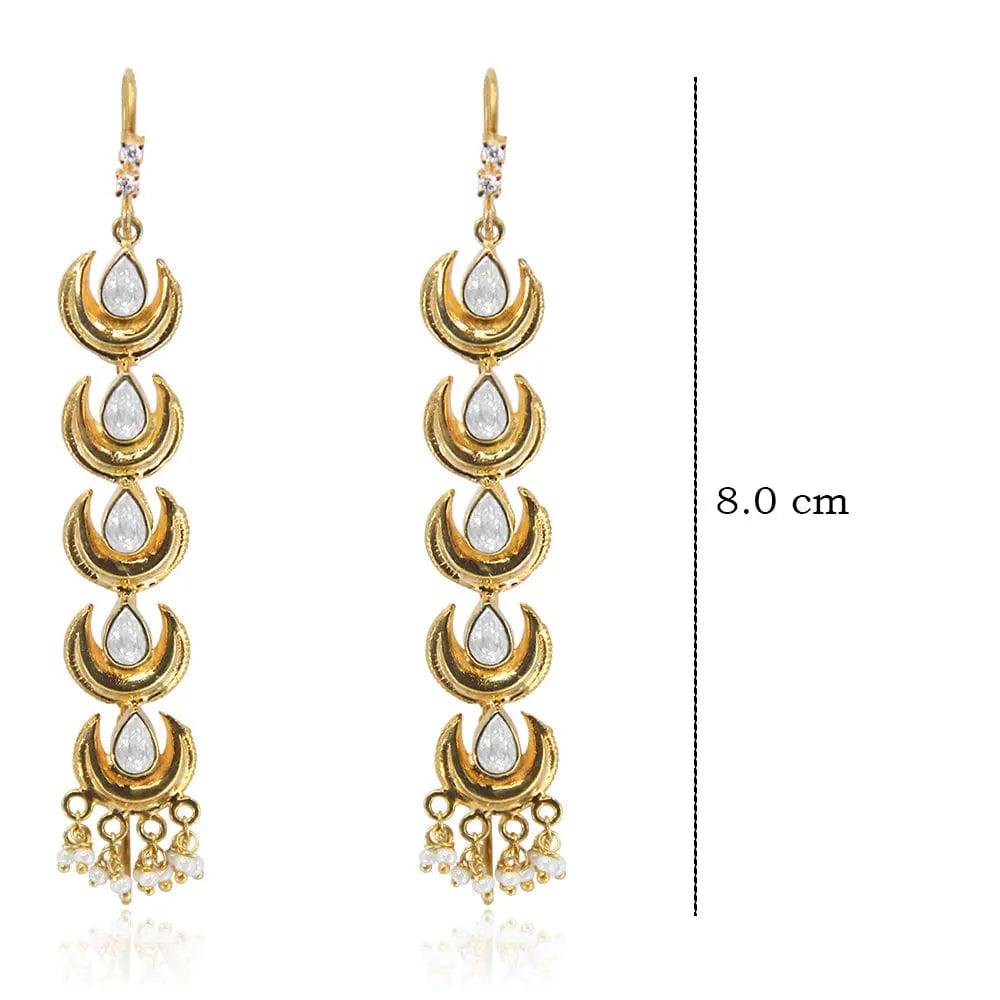 Silver Long Sui Dhaga Earring
