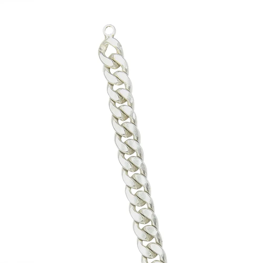 Silver Men Cuban Necklace