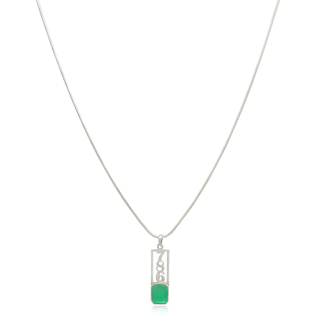 786 Lucky Silver Men's 92.5 Necklace