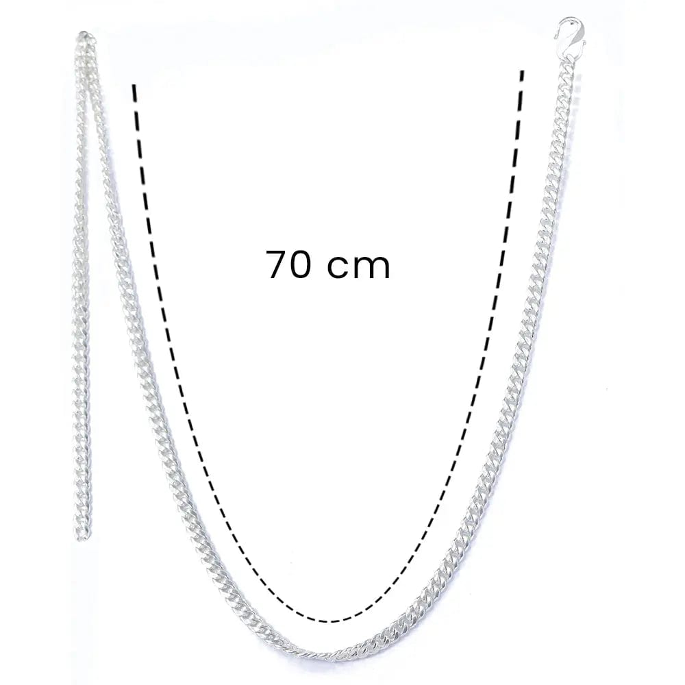 Silver Men's Classic Chain