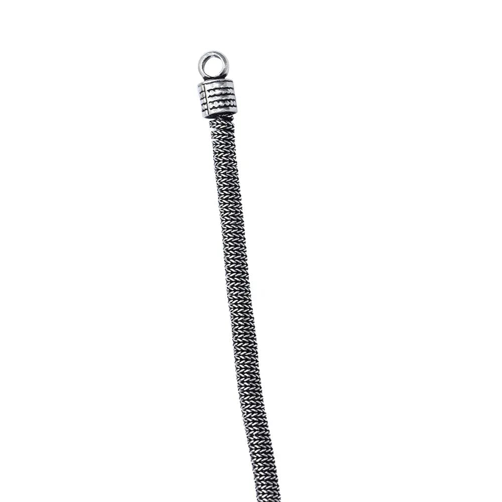 Silver Men's Style Mesh Chain