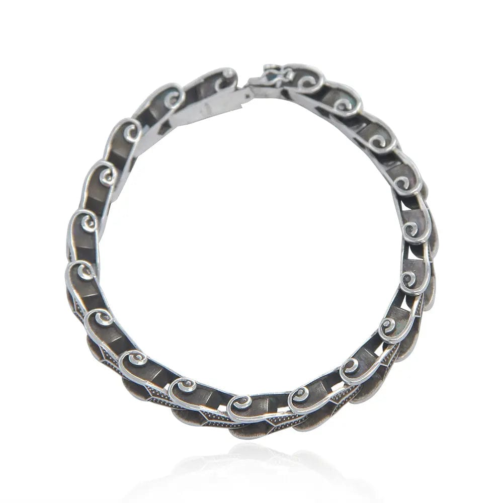 Silver Men's Stylish Bracelet