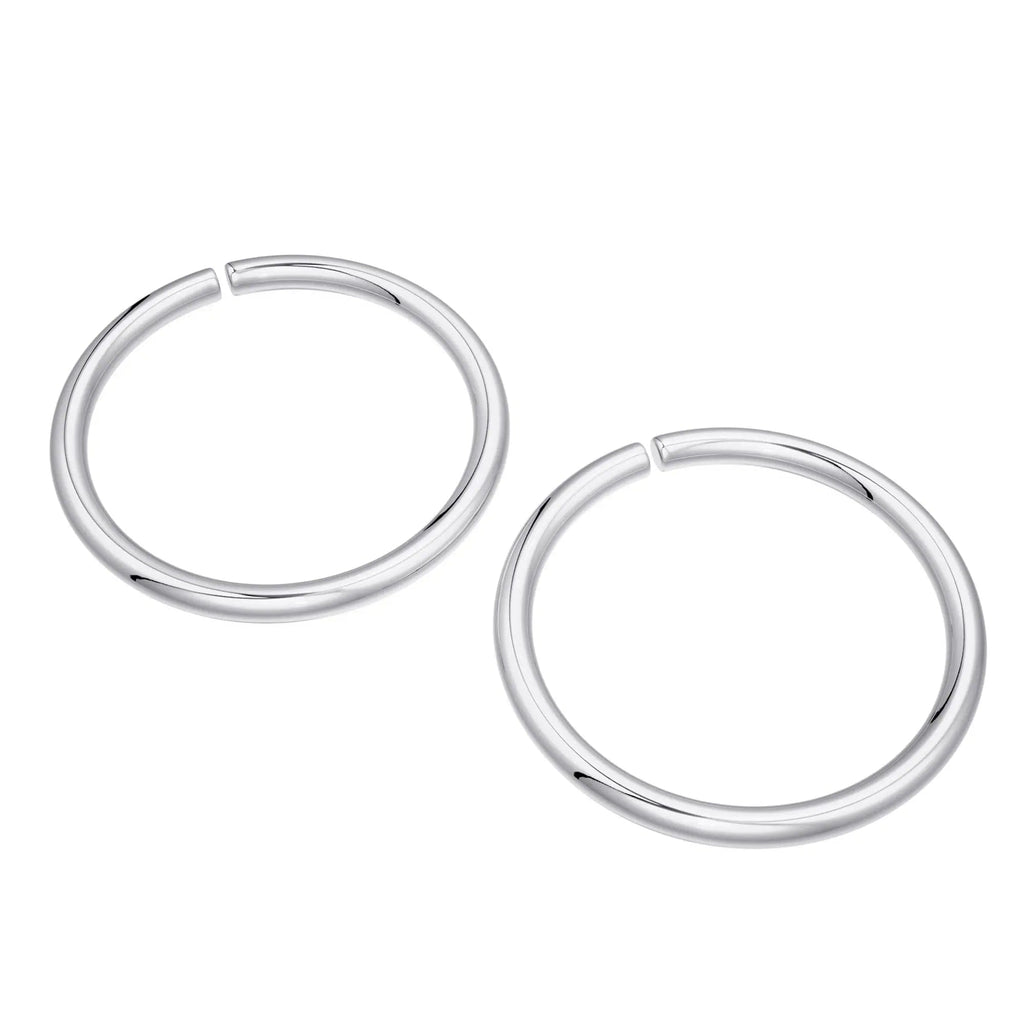 925 Sterling Silver Minimal Toe Ring (Pair)