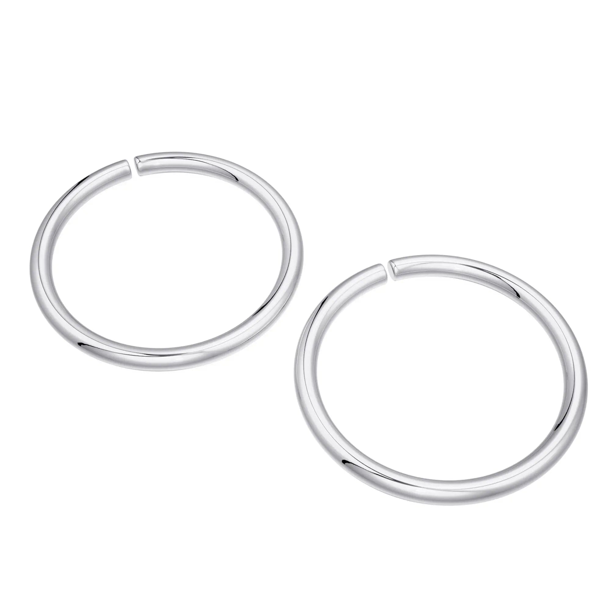 925 Sterling Silver Minimal Toe Ring (Pair)