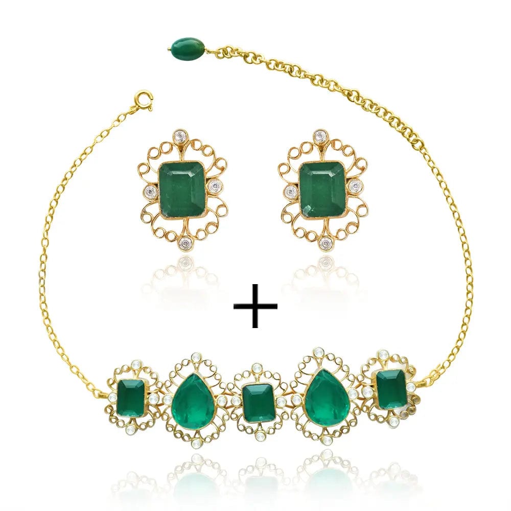Silver Royal Green Stud