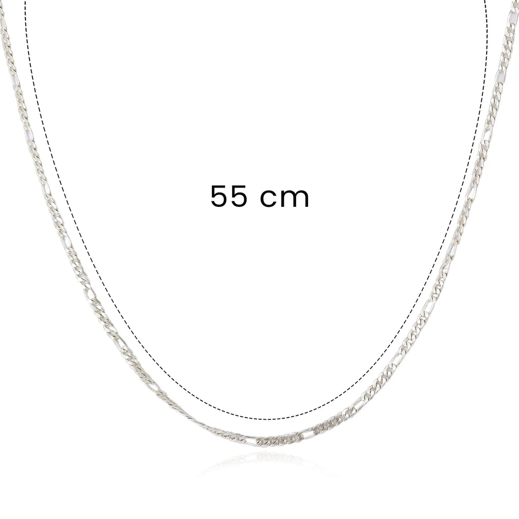 Sleek Cuban Link Silver 92.5 Chain For Men