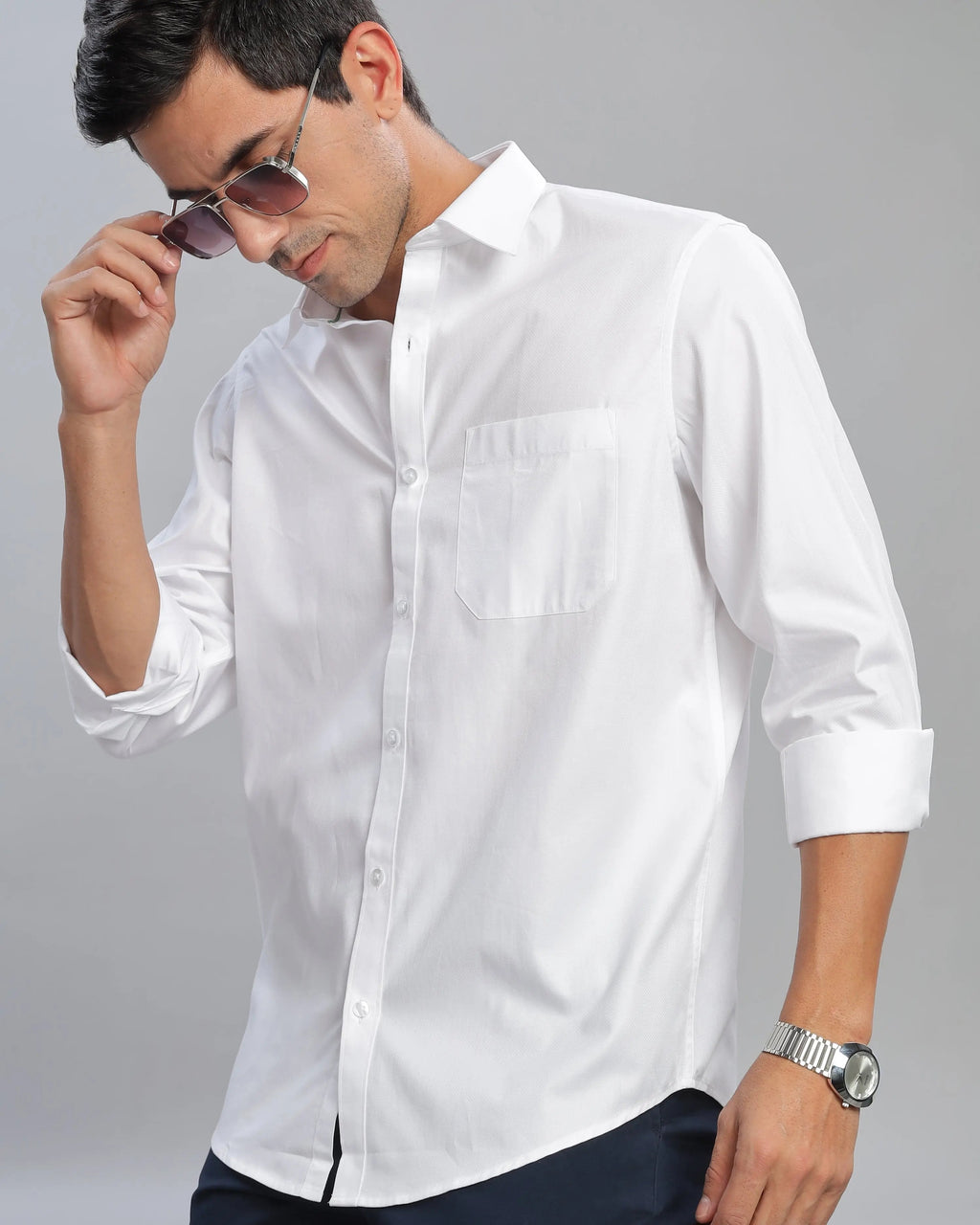 Star White Plain ShirtUnited By Hope
