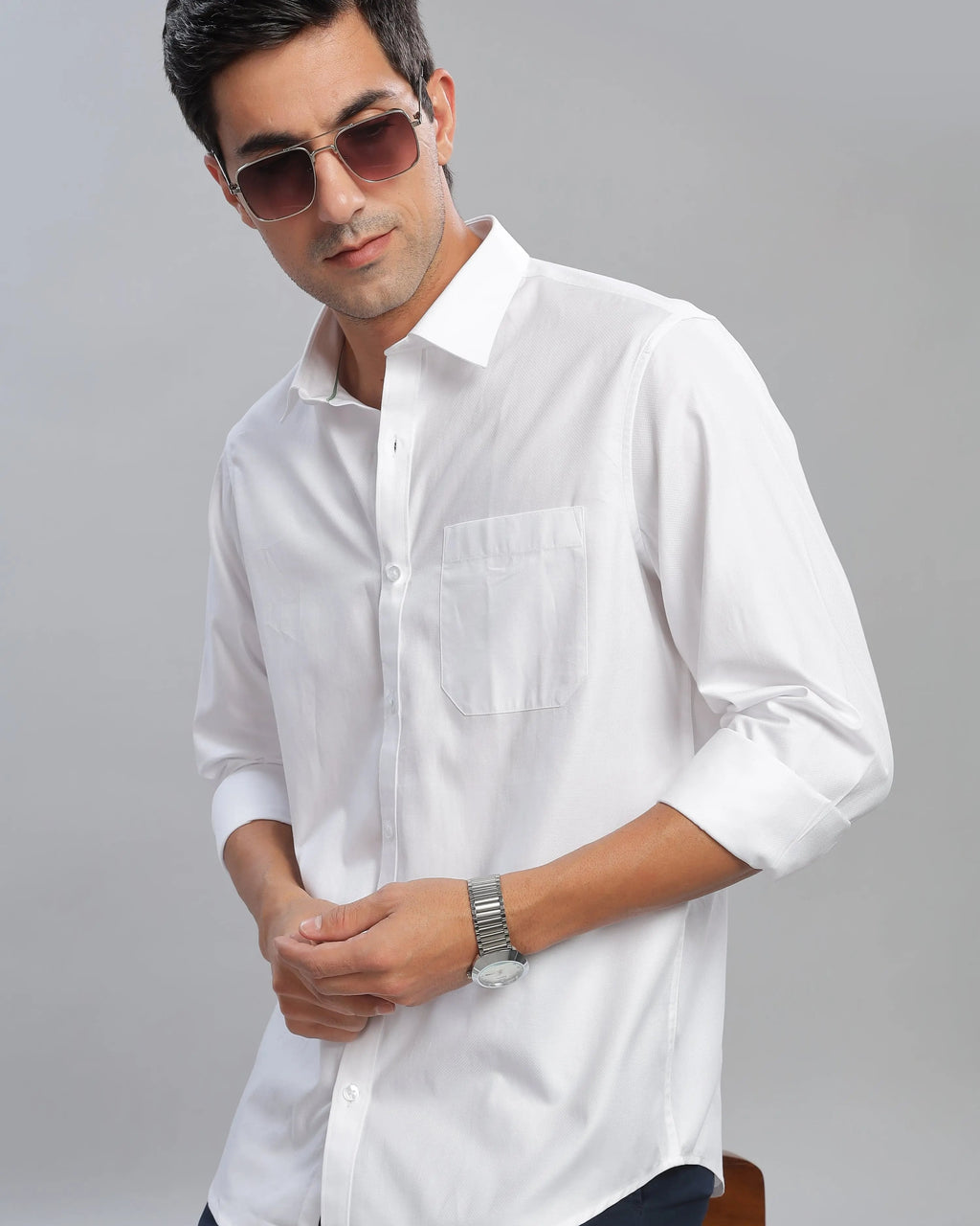 Star White Plain ShirtUnited By Hope
