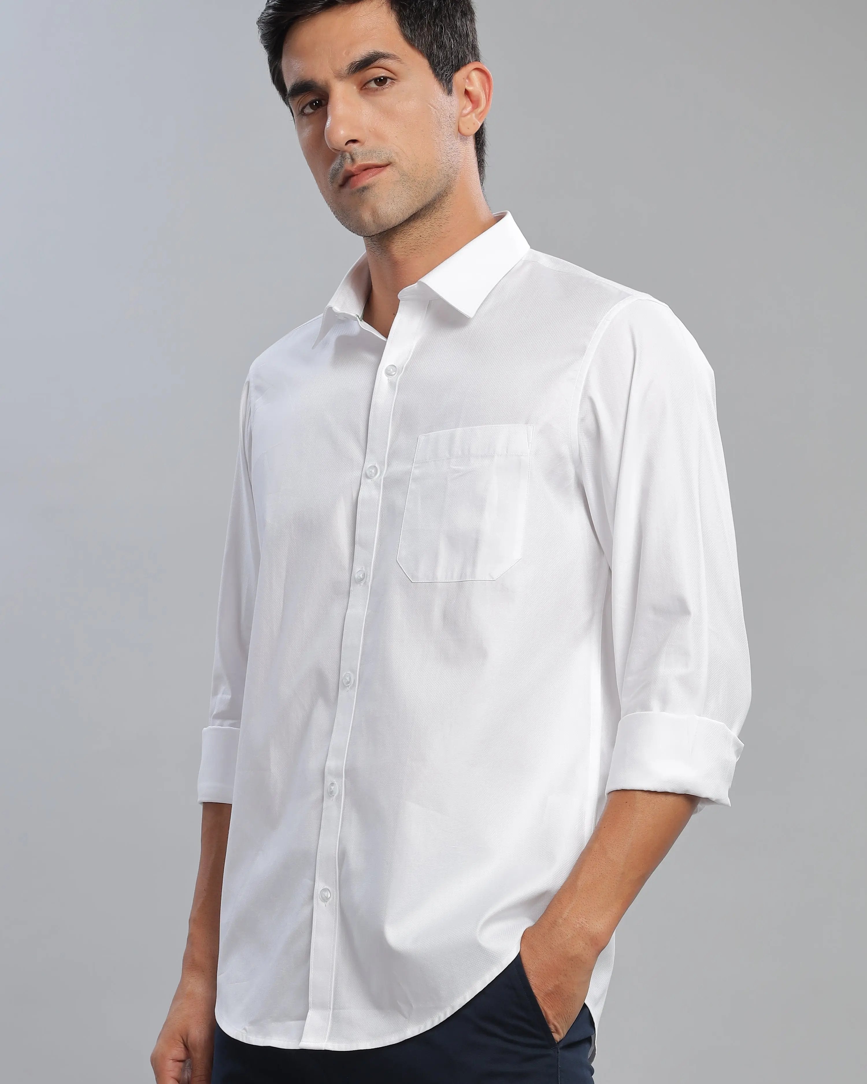 Star White Plain ShirtUnited By Hope