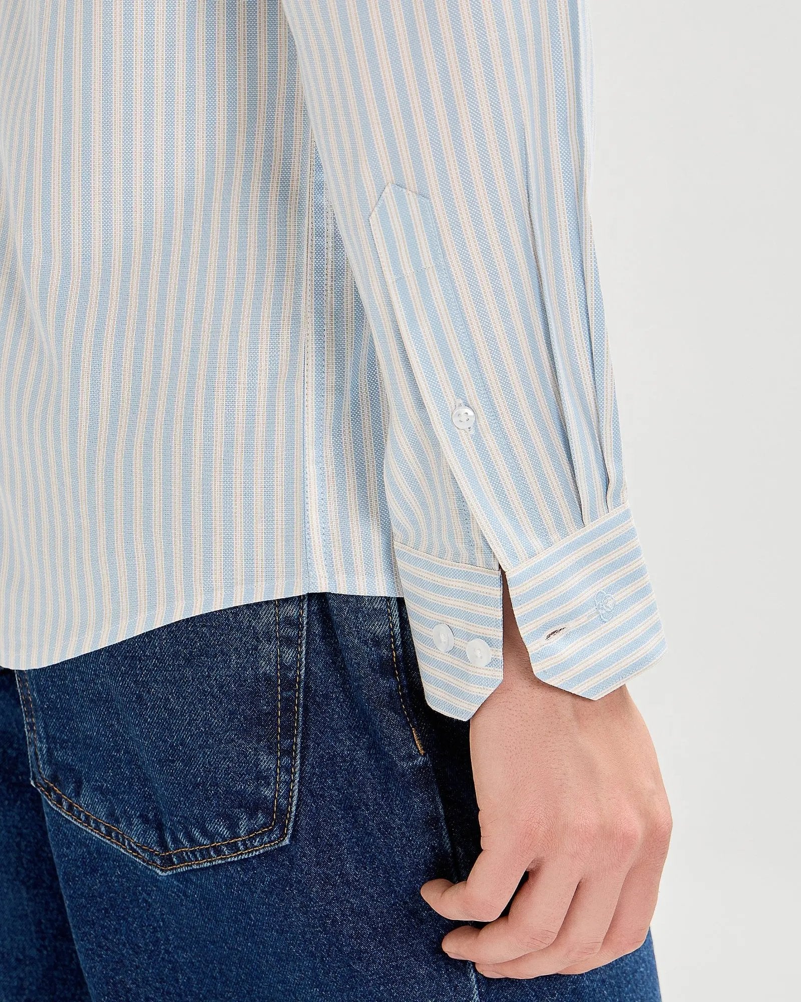 Starlight Blue Striped ShirtUnited By Hope