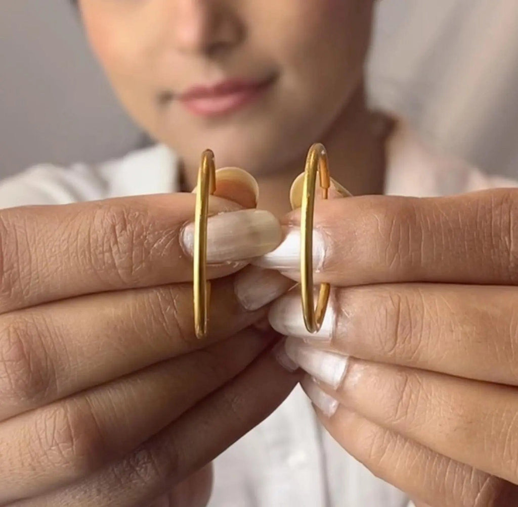 Sterling Silver hoop earrings