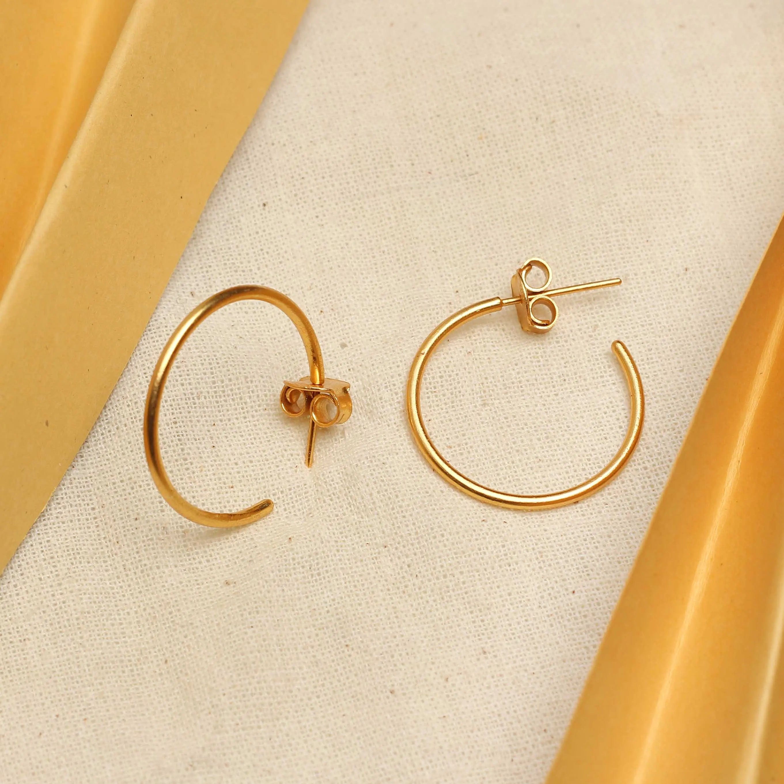 Sterling Silver hoop earrings