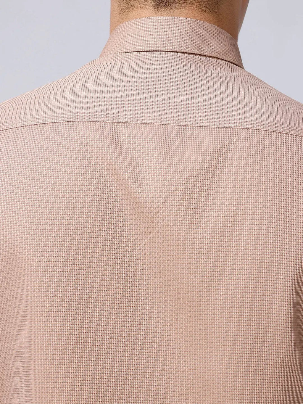 Tan Plain Waffle Dobby ShirtUnited By Hope