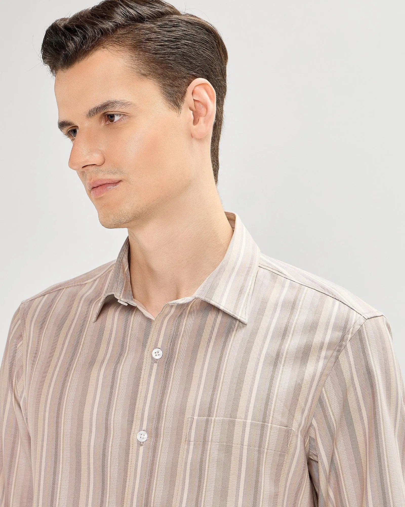 Tannin Striped ShirtUnited By Hope