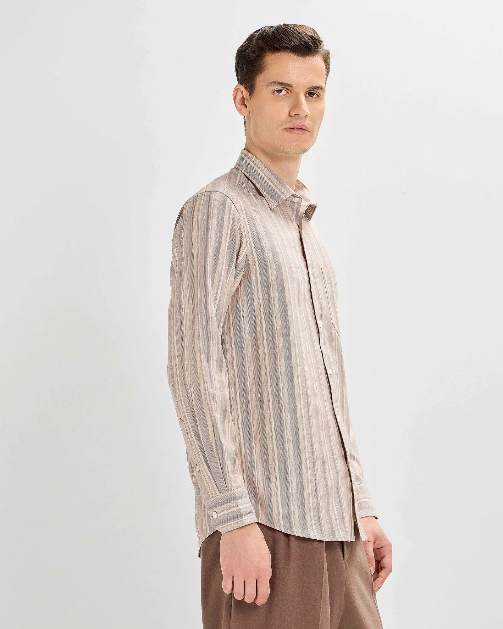 Tannin Striped ShirtUnited By Hope