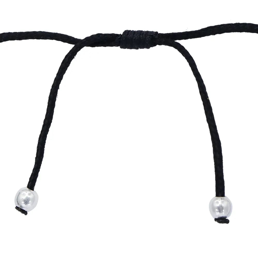 Three Stars Motif Silver 92.5 Thread Anklet