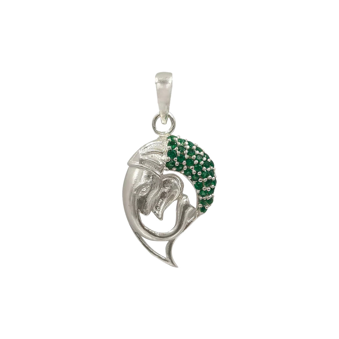 Silver Gajanana Necklace