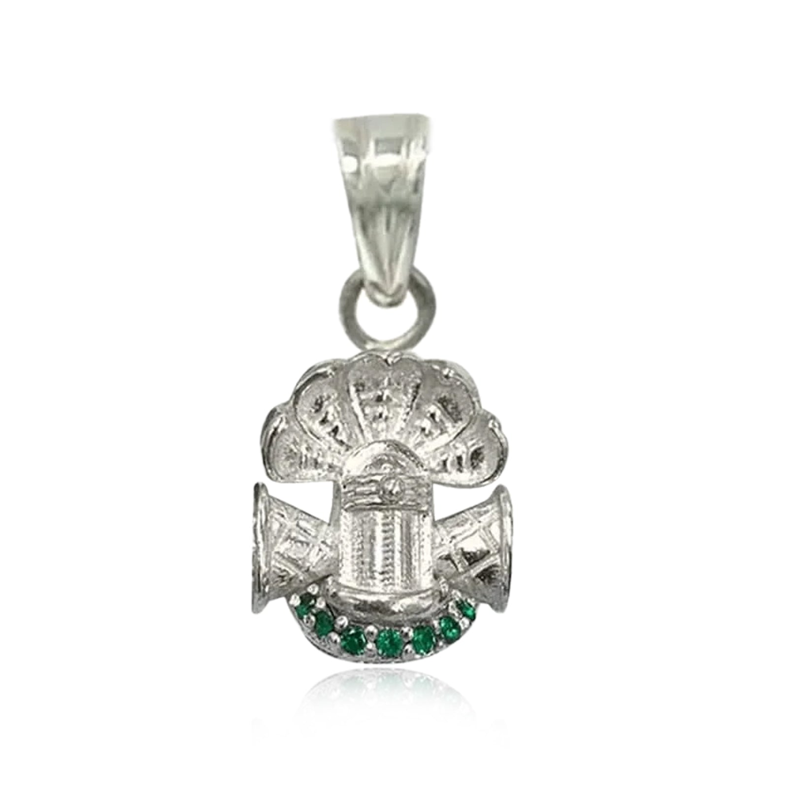 Nāga Quintessence 925 Sterling Silver Pendant Necklace