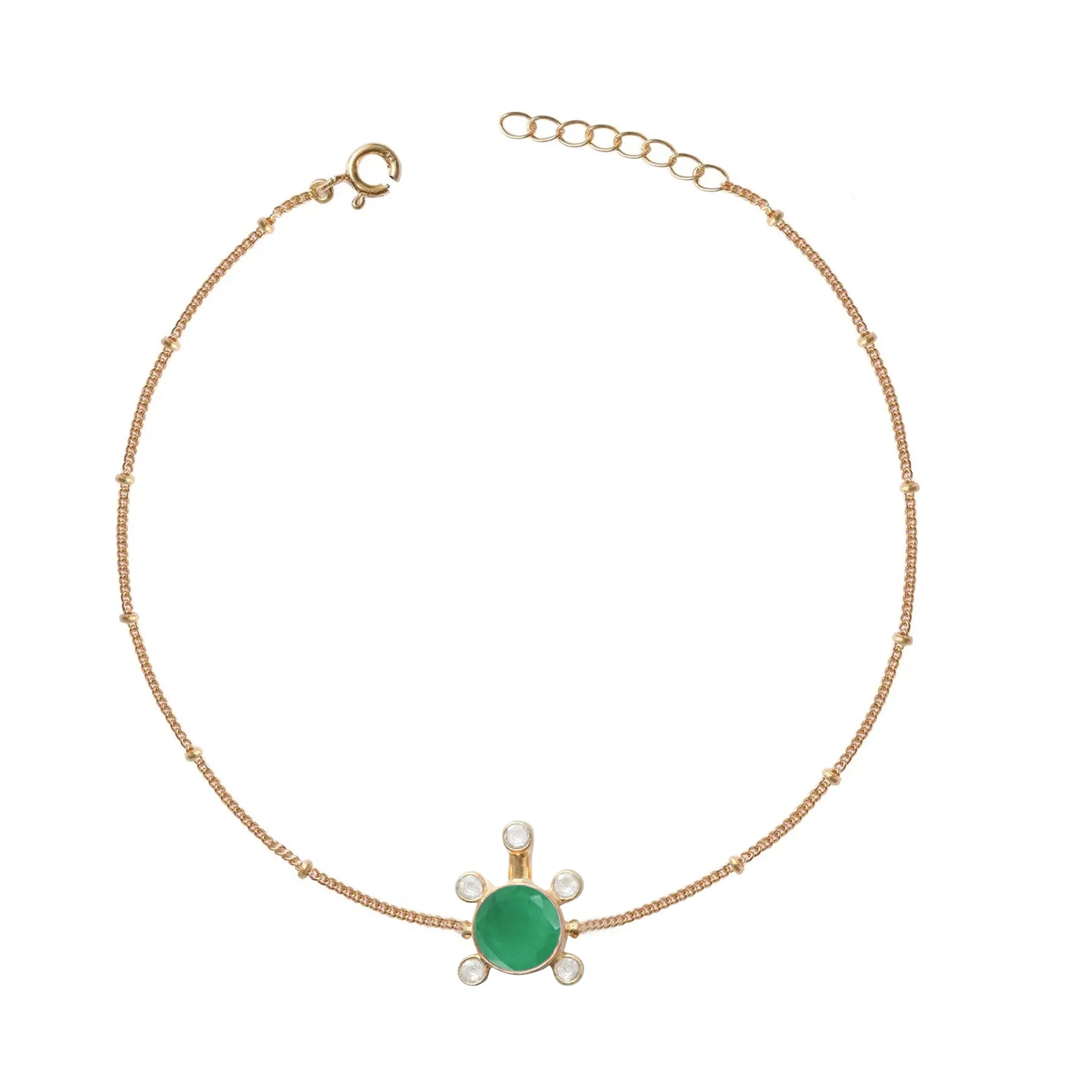 Gulabo Silver Tortoise Bracelet