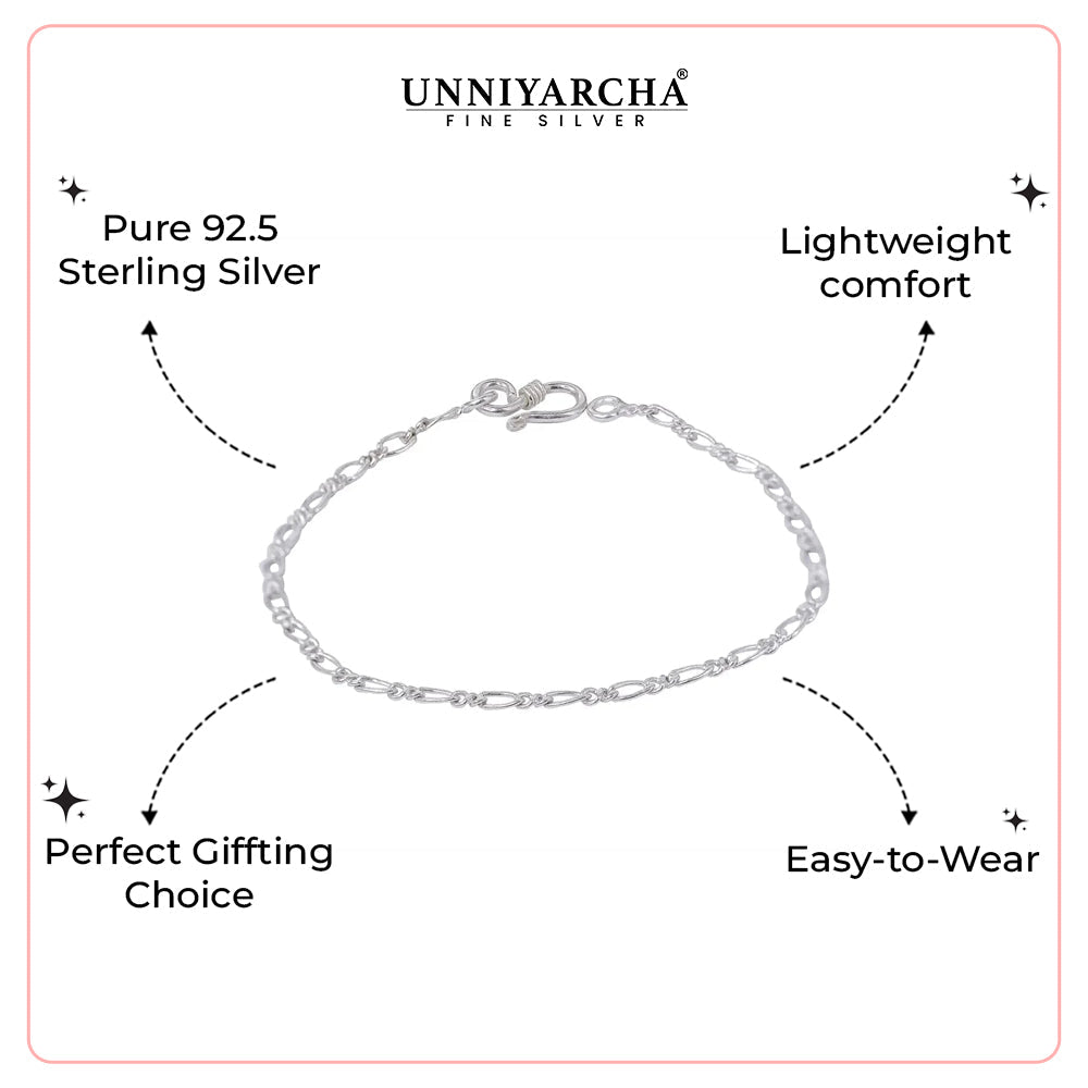 Mens Silver 92.5 Bracelet