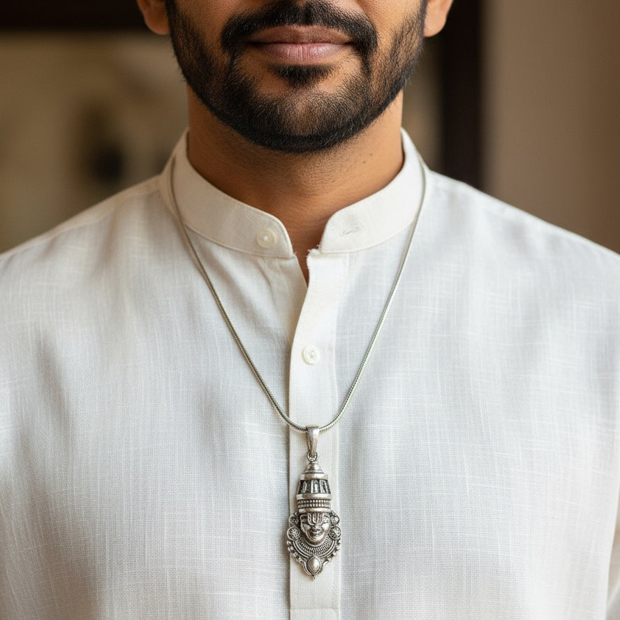 Balaji Pendant chain for men