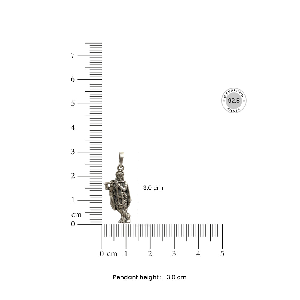Lord Krishna Ji Pendant Necklace