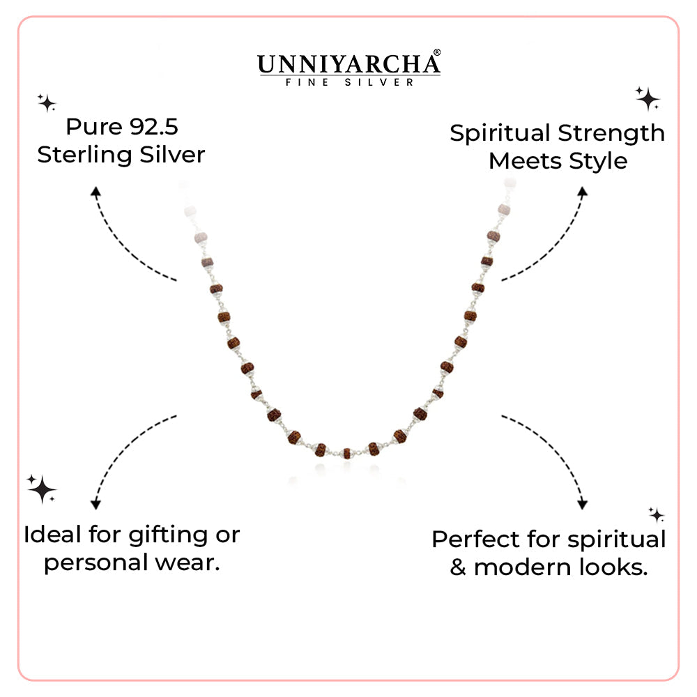 Mens Rudraksh chain