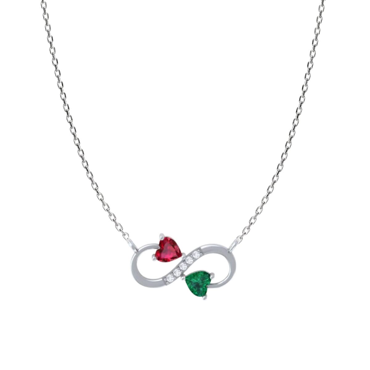 Silver Infinite love Necklace
