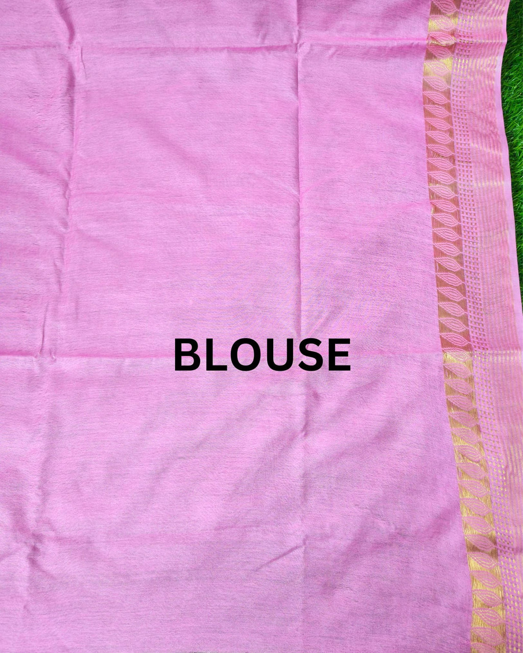 Handcrafted Colorful Kota Silk Pink Jacquard Saree