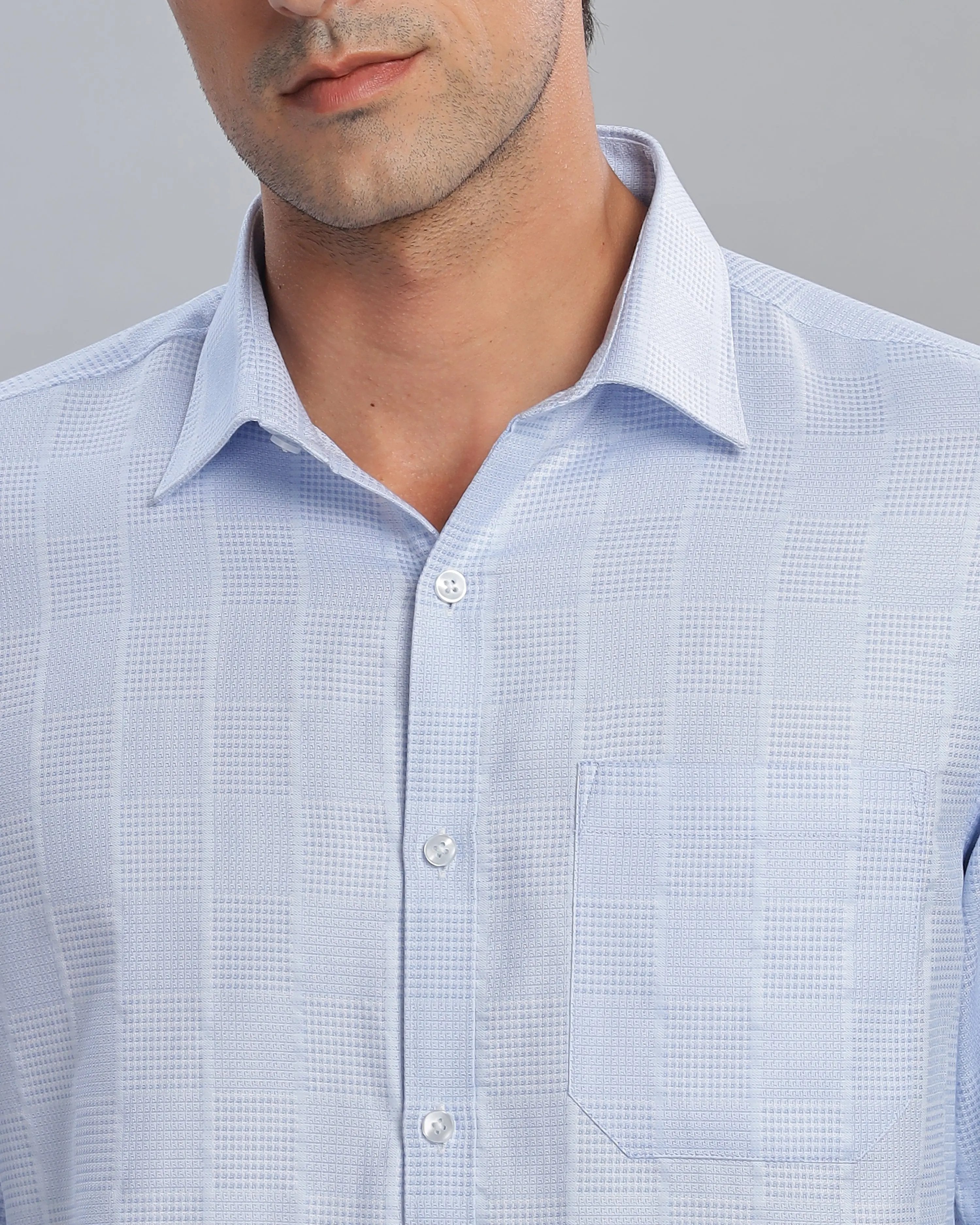 Whispering Blue Checks ShirtUnited By Hope