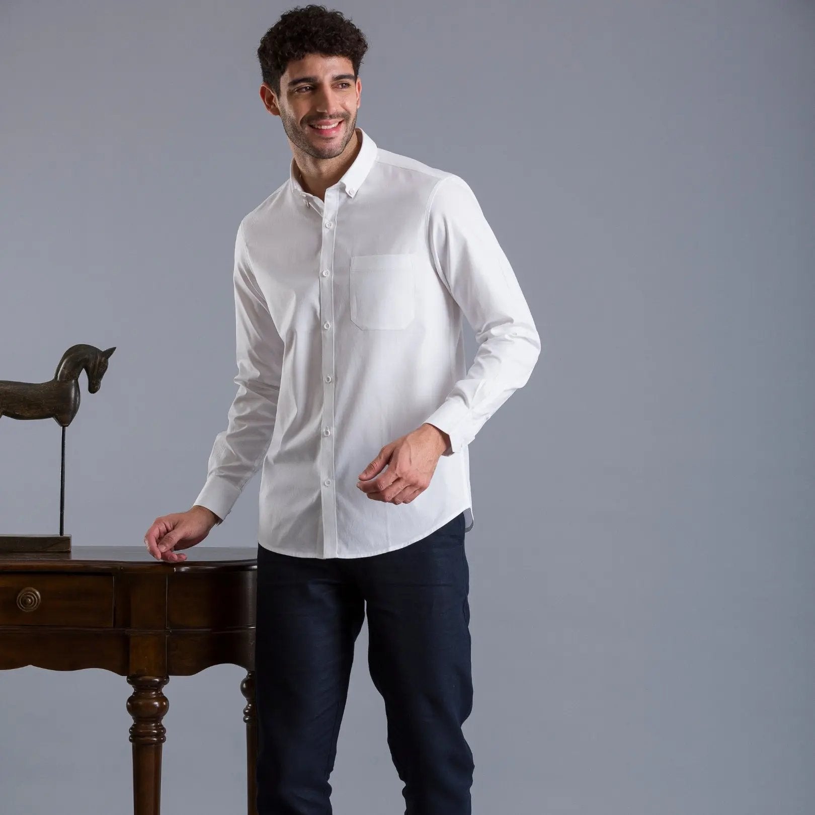 White Button Down ShirtUnited By Hope