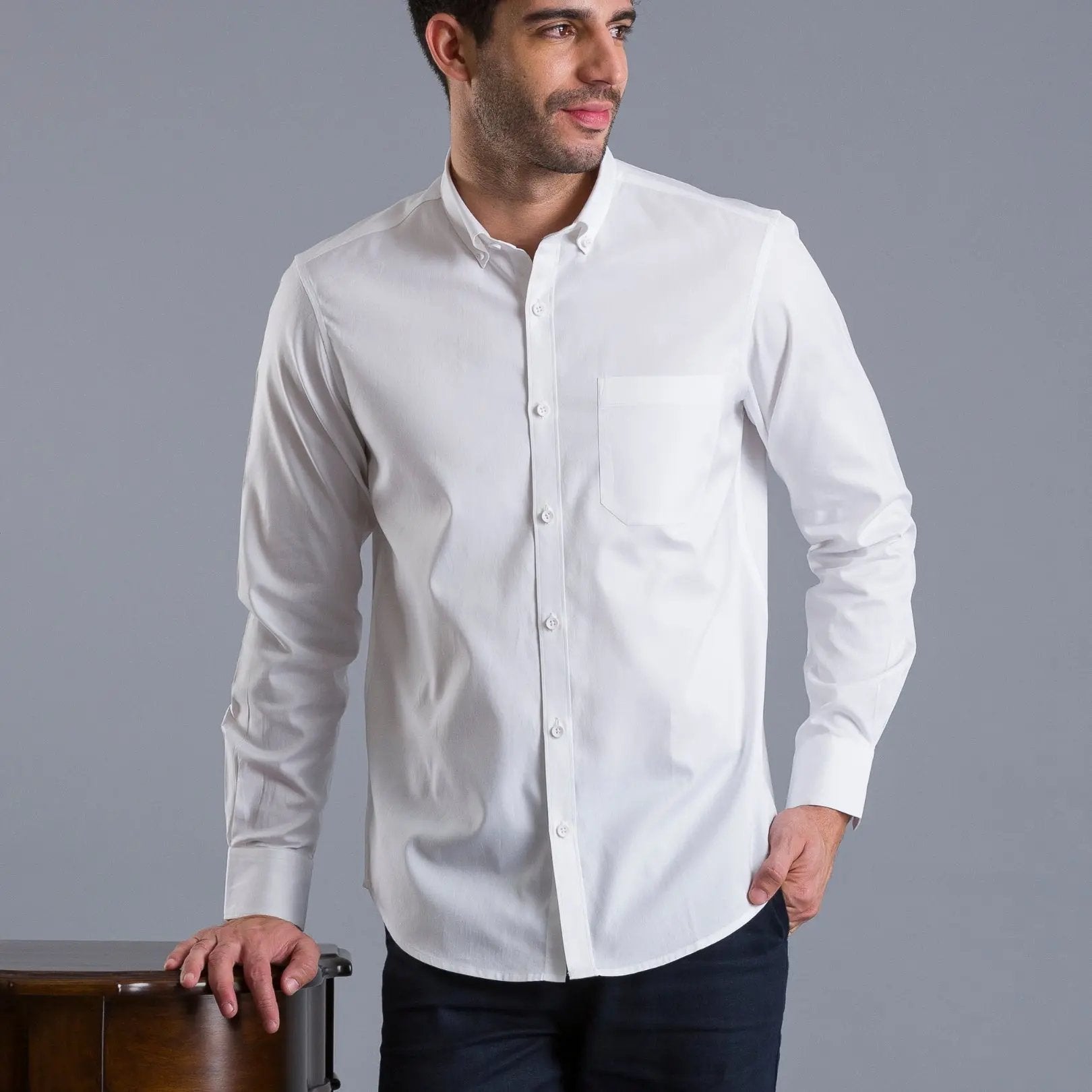 White Button Down ShirtUnited By Hope