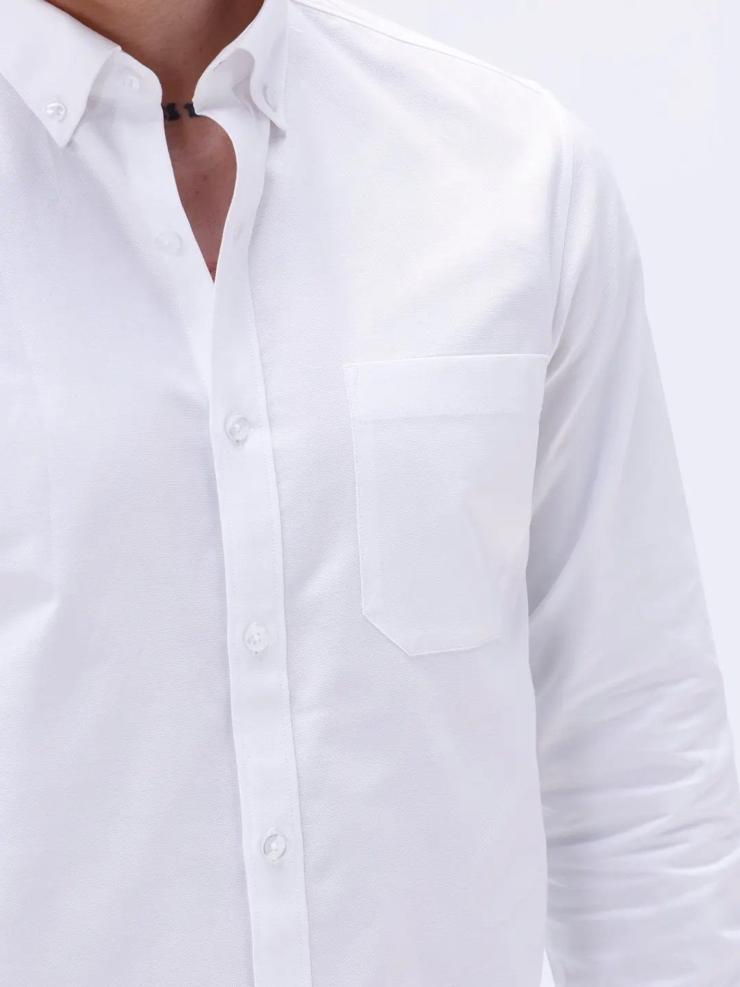 White Oxford Plain ShirtUnited By Hope