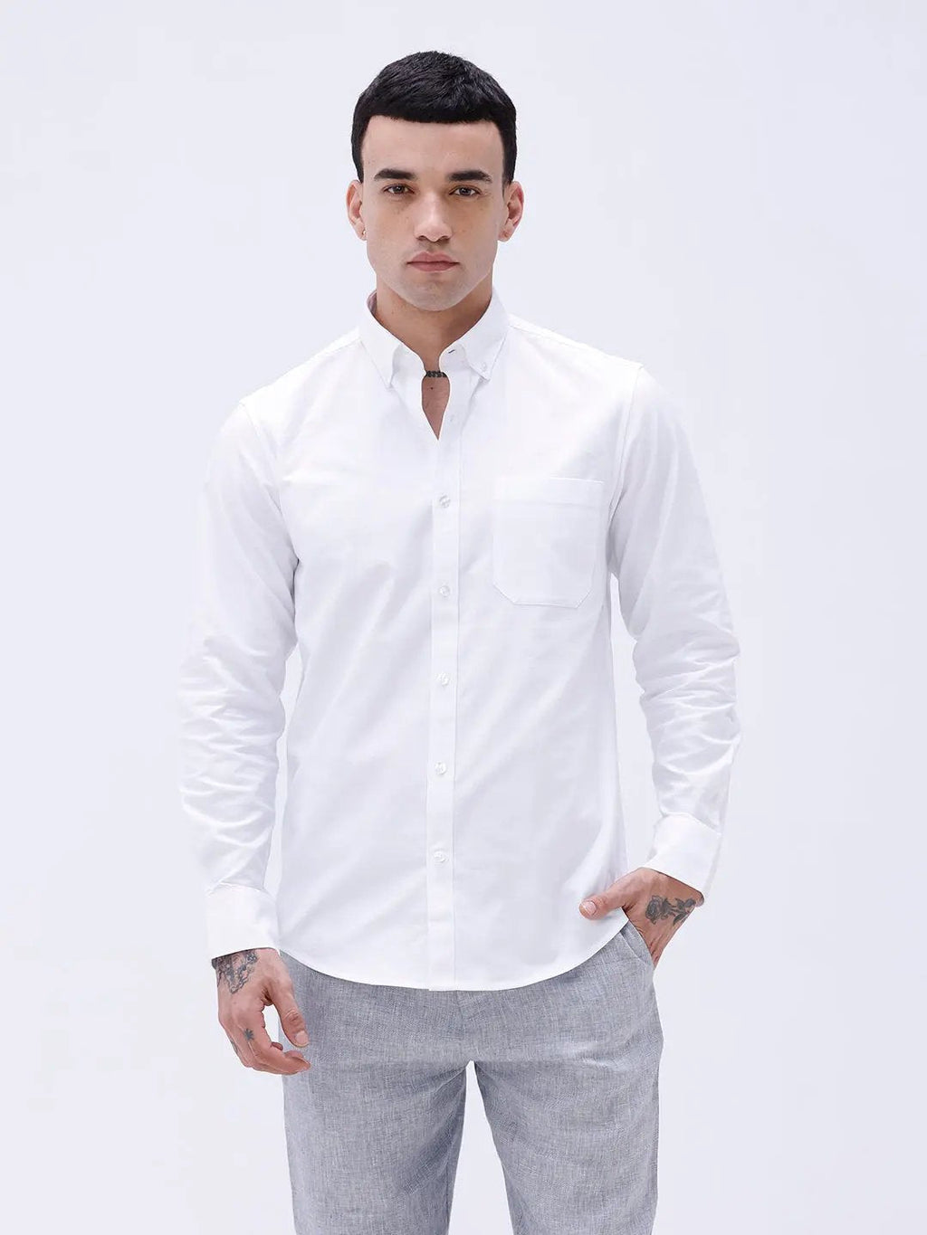 White Oxford Plain ShirtUnited By Hope