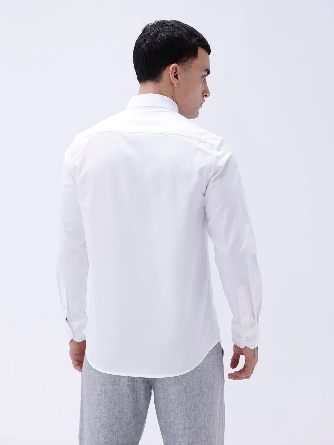 White Oxford Plain ShirtUnited By Hope