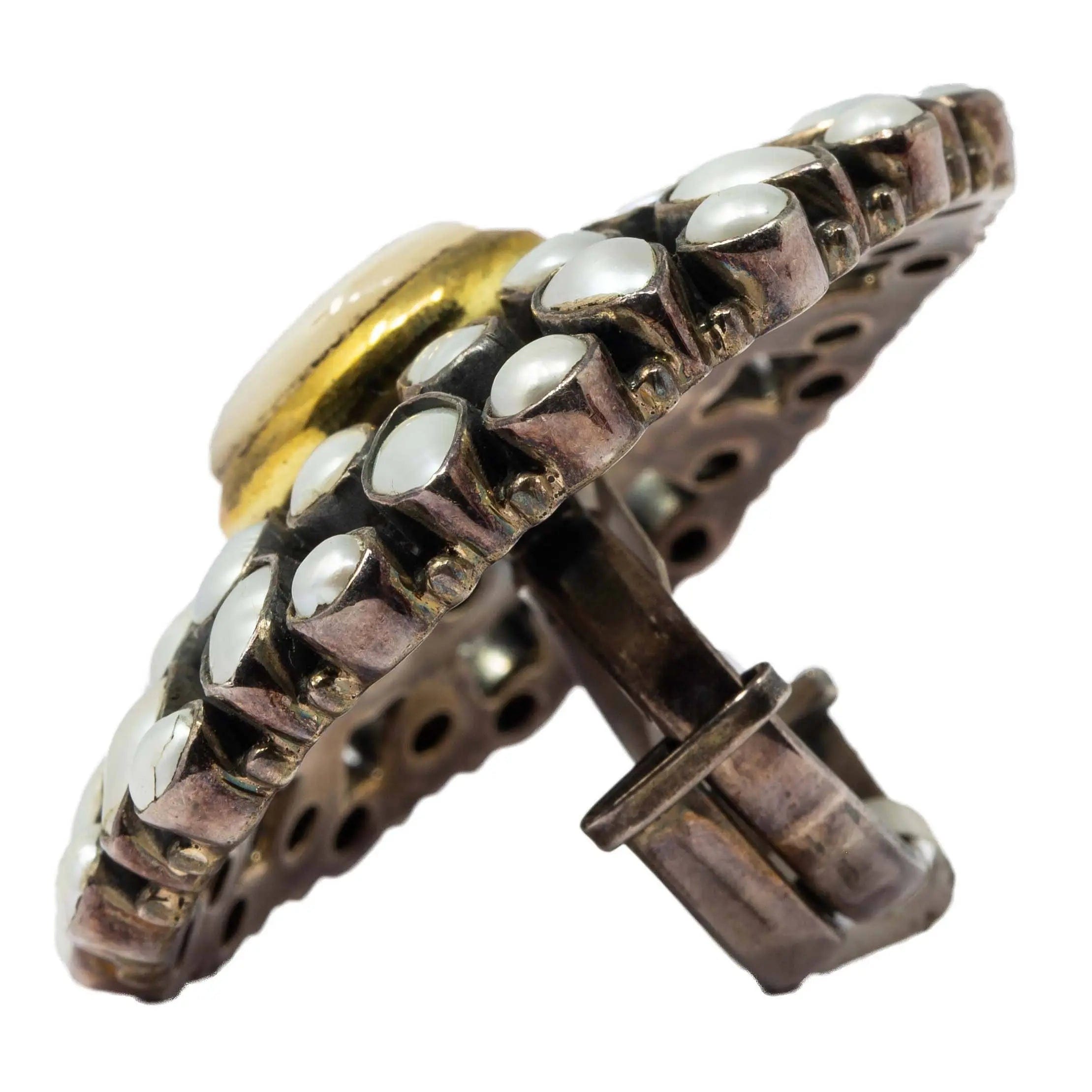 White Pearls Ring