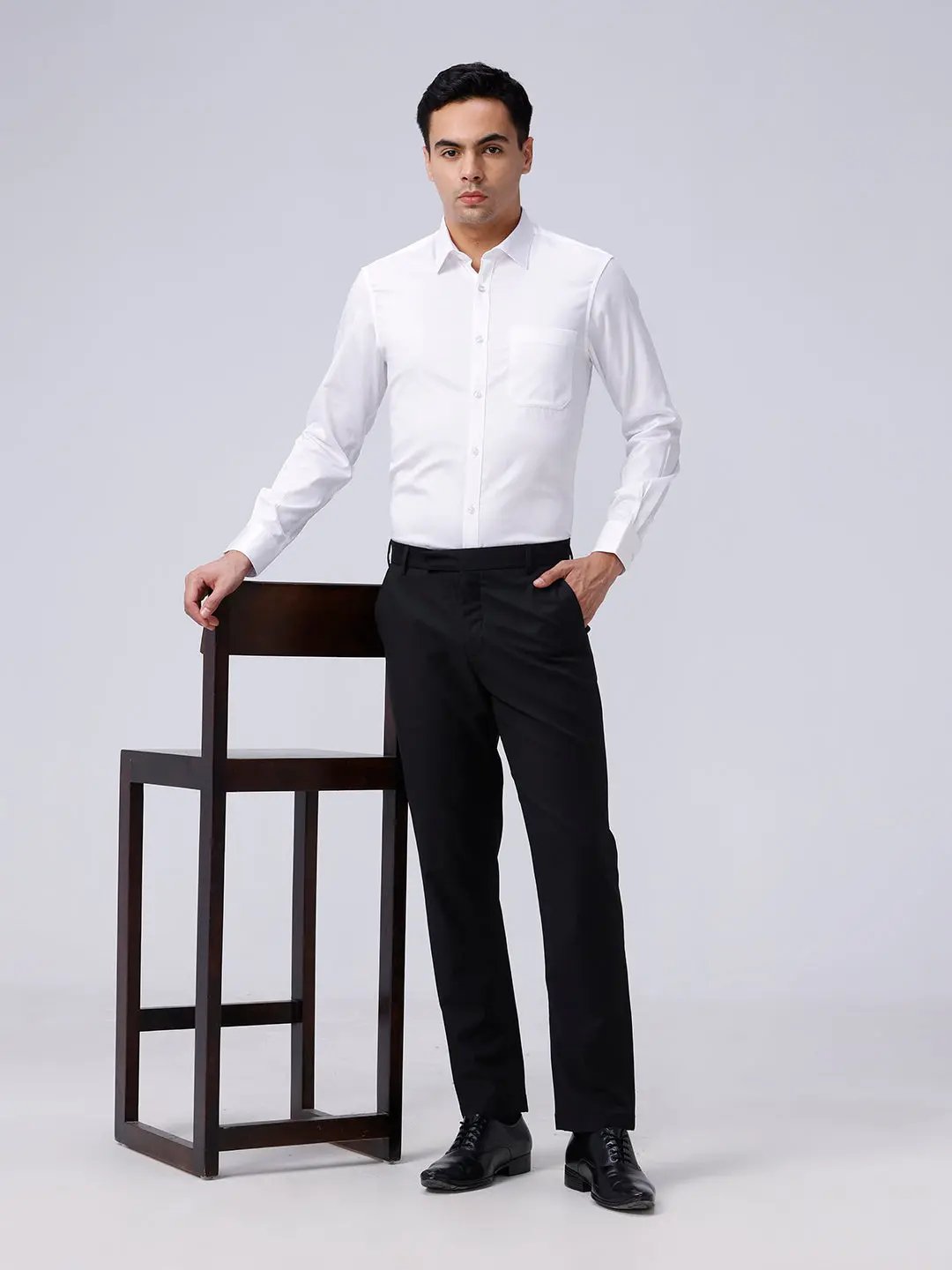 White Poplin Plain ShirtUnited By Hope