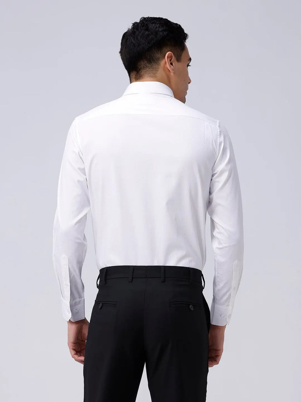 White Satin Structured ShirtUnited By Hope