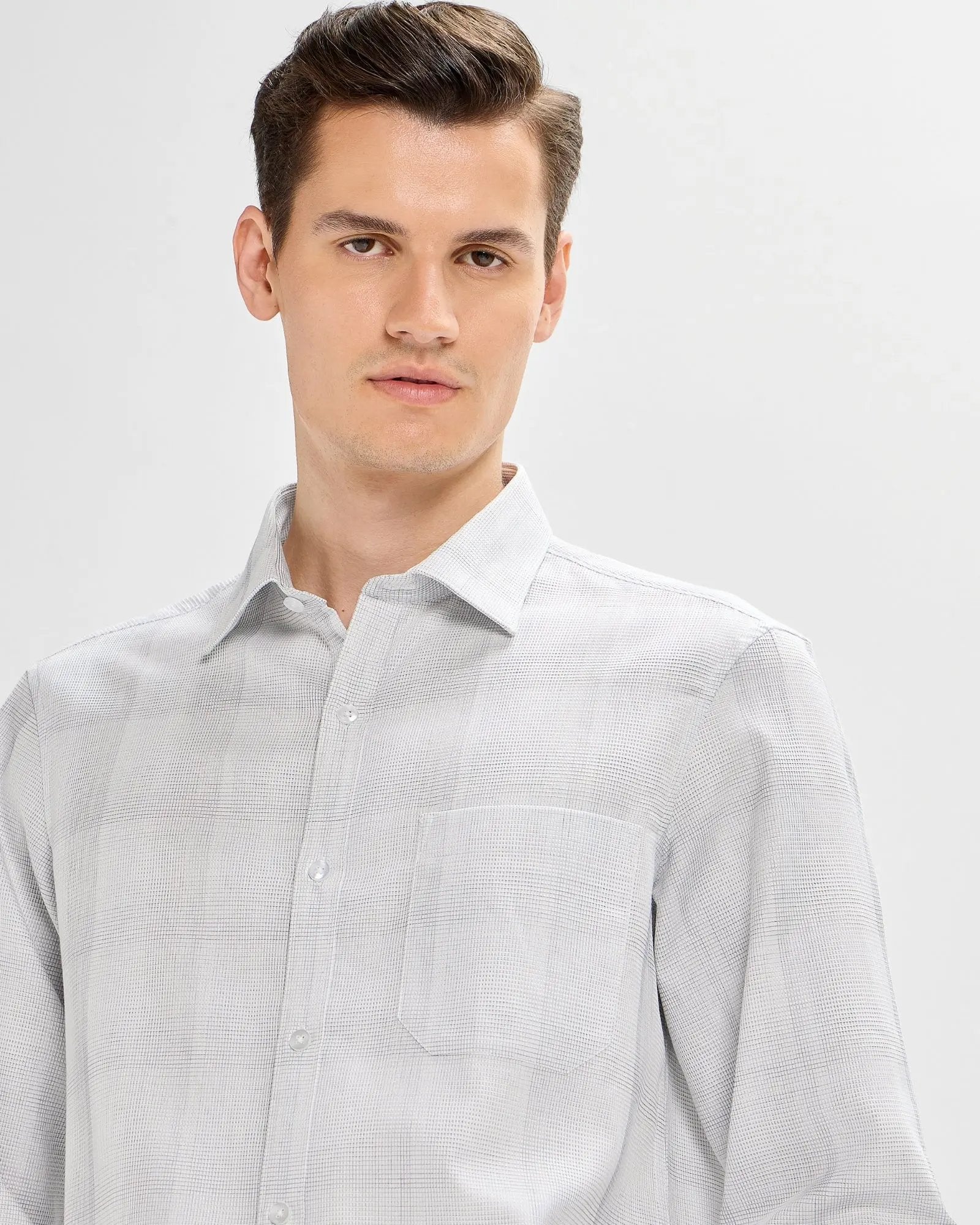 Whitecap Grey Checks ShirtUnited By Hope