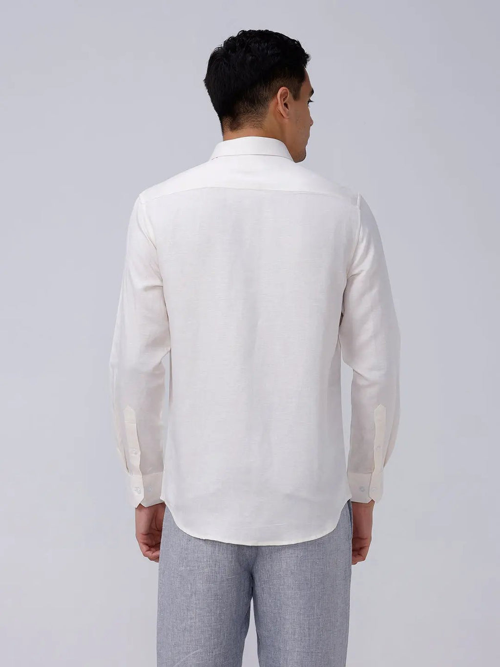 Yellow Plain Tencel ShirtUnited By Hope