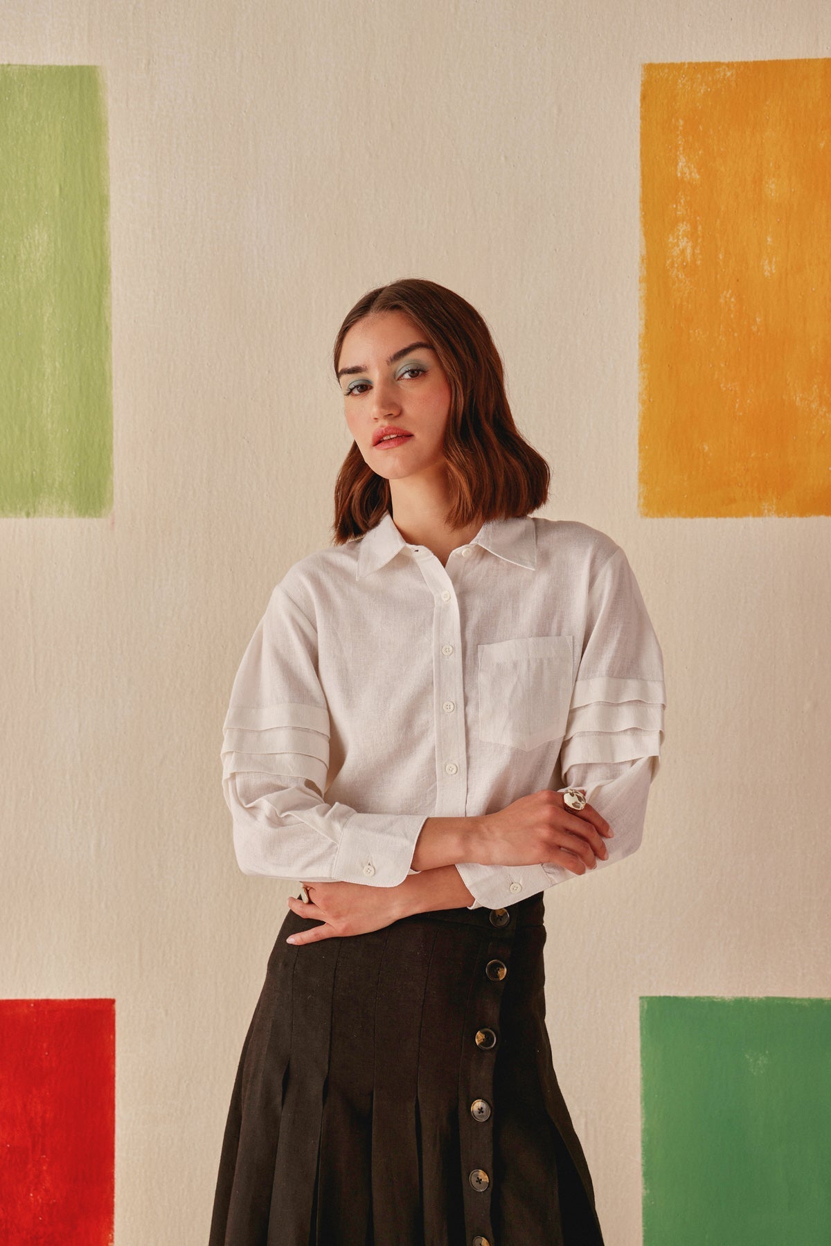 Arden Shirt - Sage By Mala