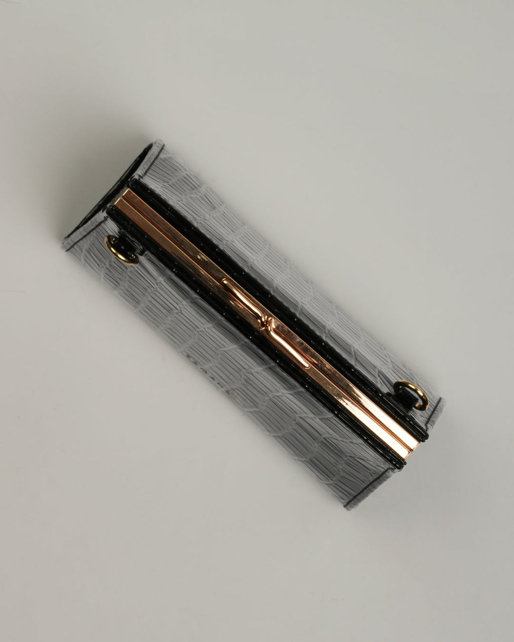 Clutch Black Crocodile Color Bag