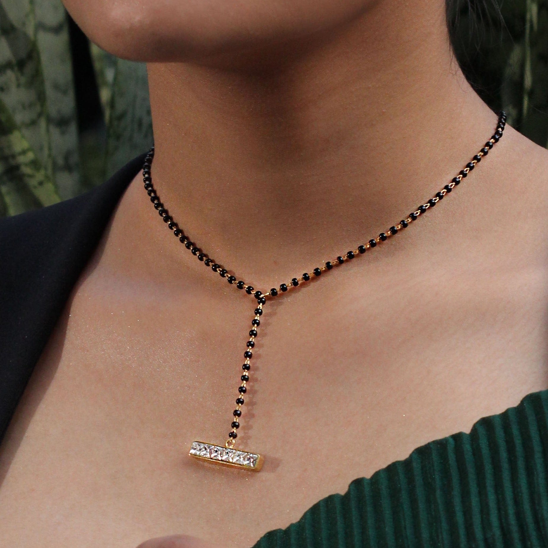 Contemporary silver mangalsutra necklace Necklaces - By Unniyarcha - Original Manufacturers of Silver Jewelry, Gold Plated Jewellery, Fashion Jewellery and Personalized Soul Bands and Personalized Jewelry