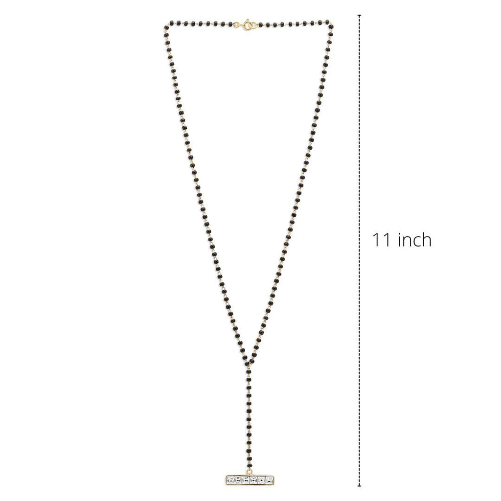 Contemporary silver mangalsutra necklace Necklaces - By Unniyarcha - Original Manufacturers of Silver Jewelry, Gold Plated Jewellery, Fashion Jewellery and Personalized Soul Bands and Personalized Jewelry