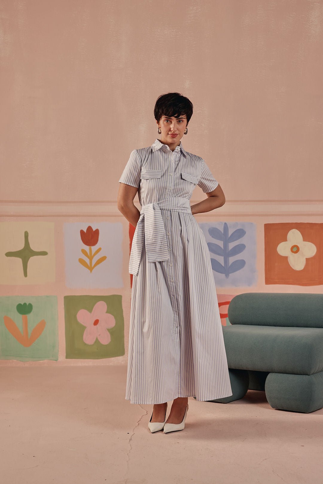 Harper Dress - Sage By Mala